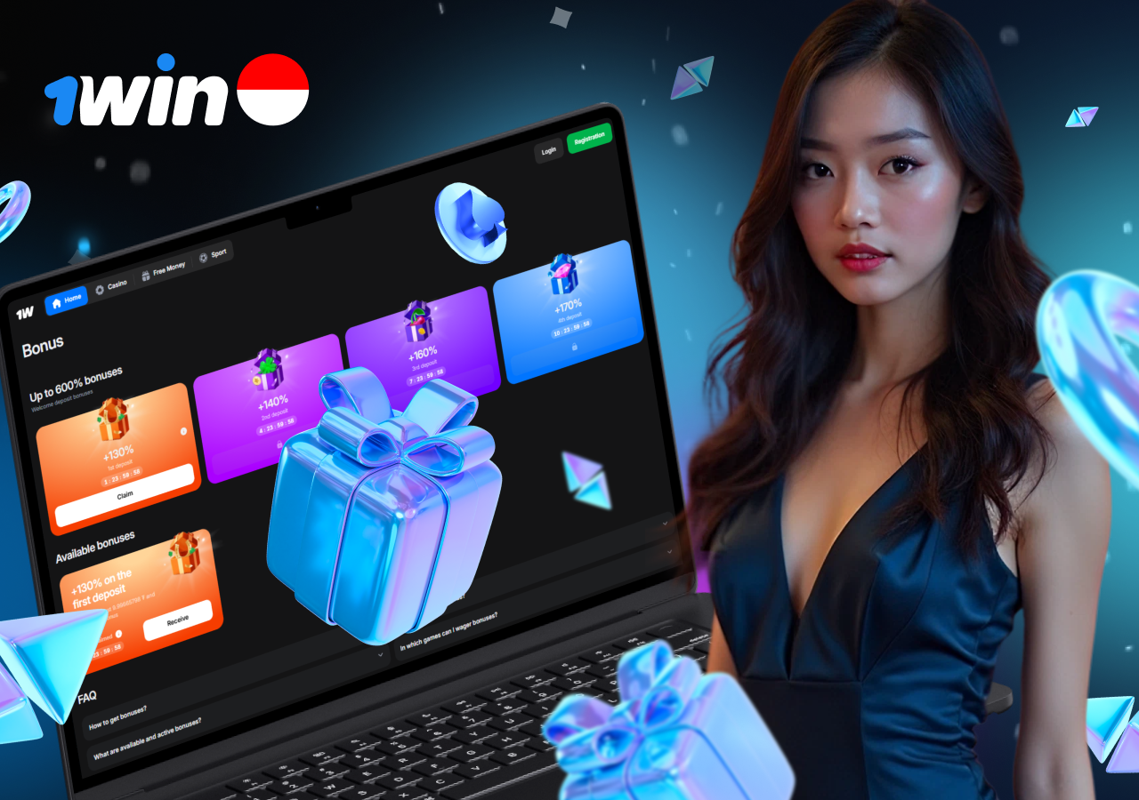 1win Indonesia bonus promocode and vouchers