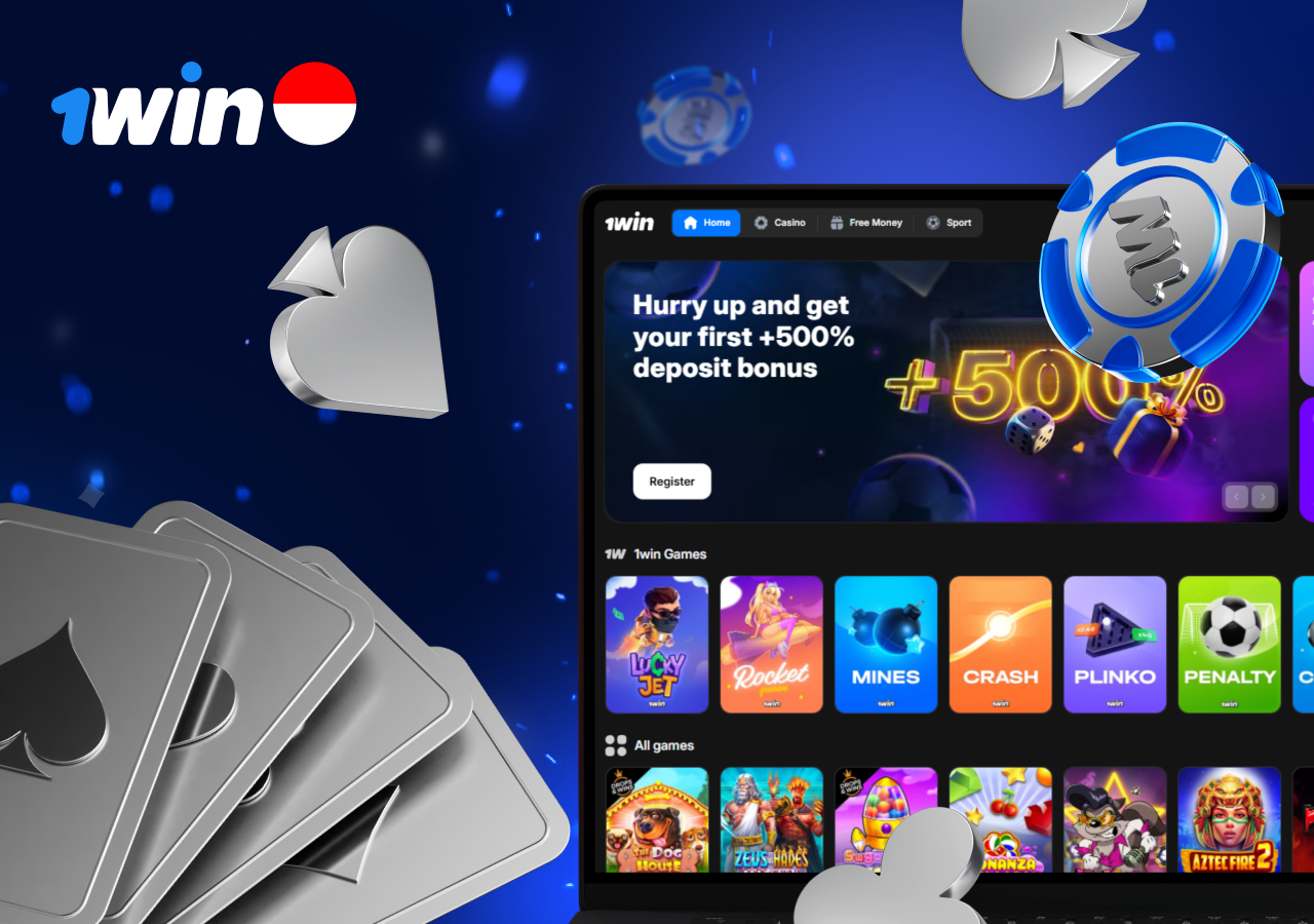 Online slot machines in 1win Indonesia platform