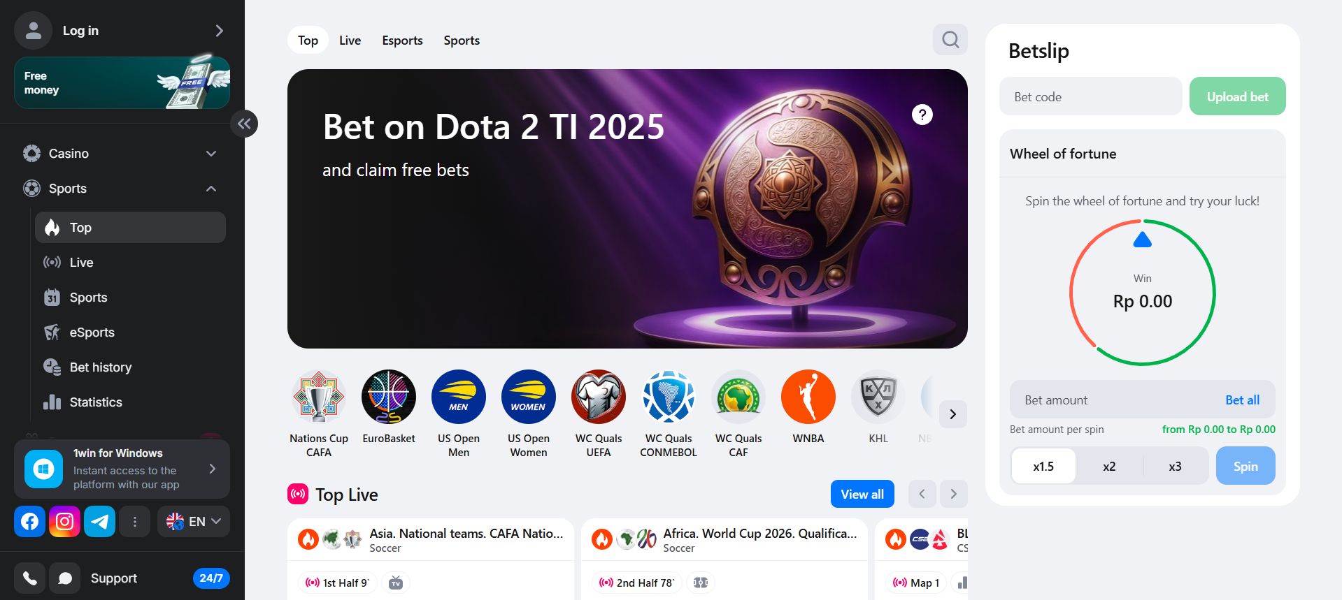 Best online betting experience with 1win Indonesia